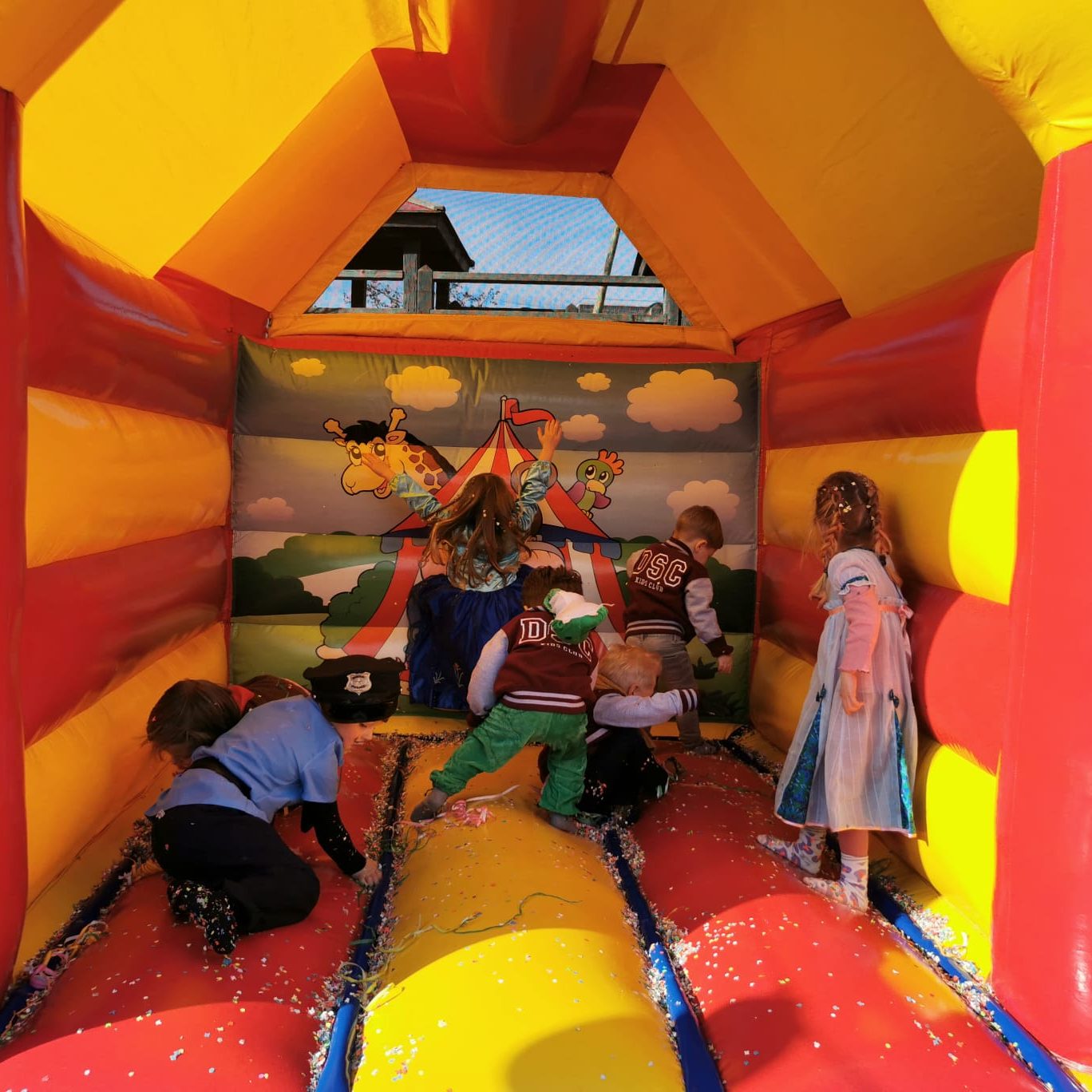 luchtkussen hamsebok kindercarnaval